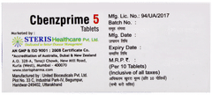 Cbenzprime 5 Tablet 10 Cbenzprime 5 Tablet 10